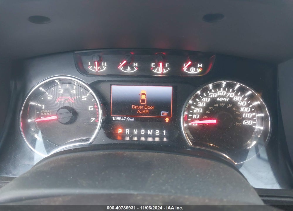 2012 FORD F-150 FX4 VIN: 1FTFW1ET3CFC85778