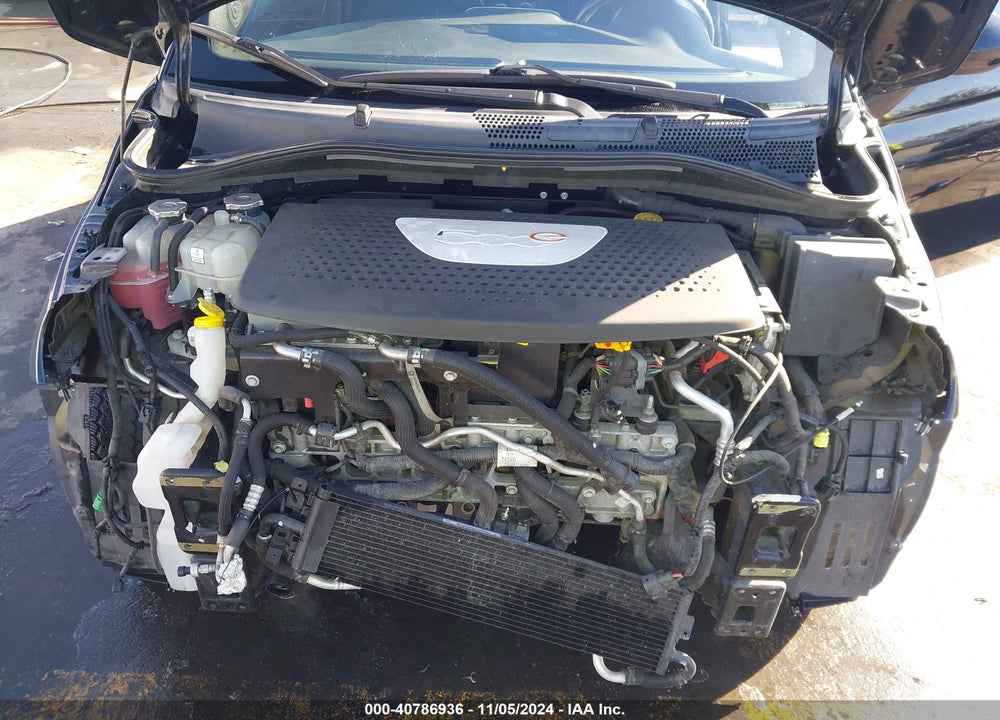 2016 FIAT 500E BATTERY ELECTRIC VIN: 3C3CFFGE5GT180352