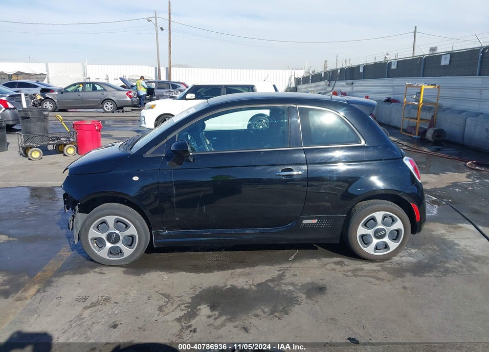 2016 FIAT 500E BATTERY ELECTRIC VIN: 3C3CFFGE5GT180352