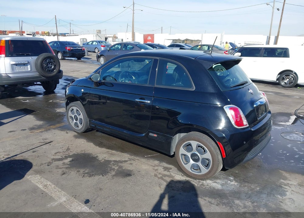 2016 FIAT 500E BATTERY ELECTRIC VIN: 3C3CFFGE5GT180352
