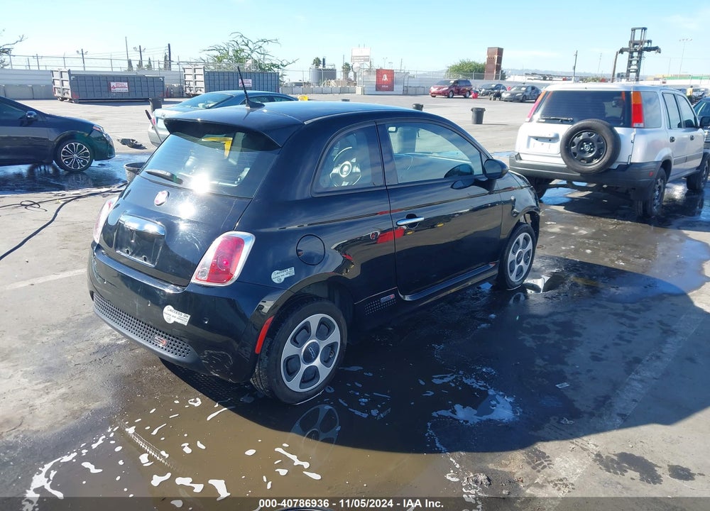 2016 FIAT 500E BATTERY ELECTRIC VIN: 3C3CFFGE5GT180352