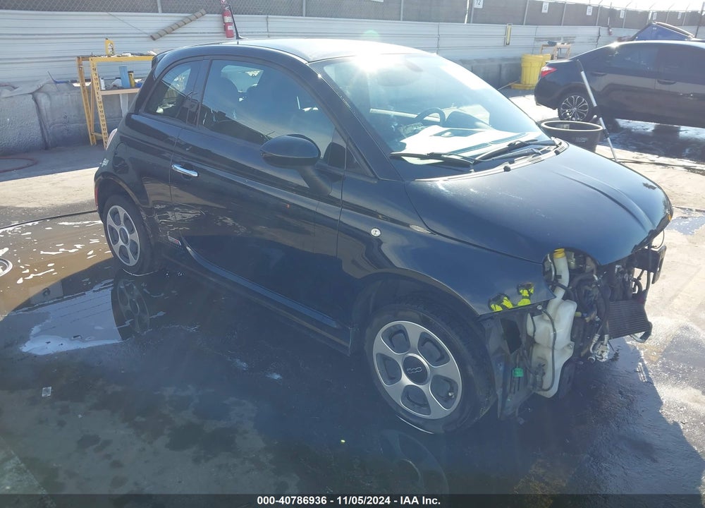 2016 FIAT 500E BATTERY ELECTRIC VIN: 3C3CFFGE5GT180352