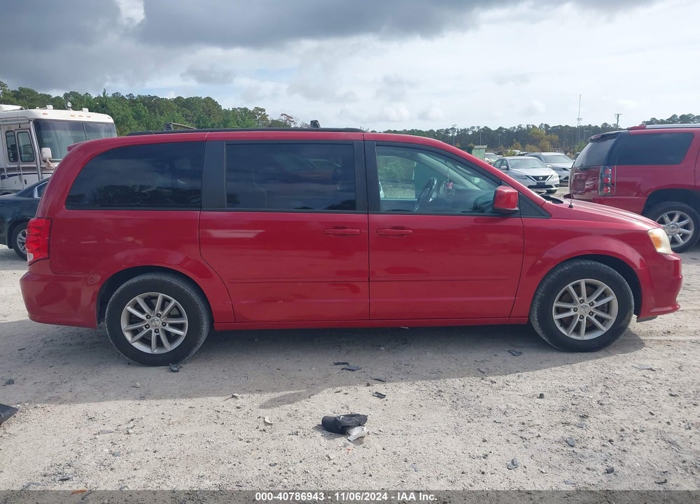 2013 DODGE GRAND CARAVAN SXT VIN: 2C4RDGCG5DR718944