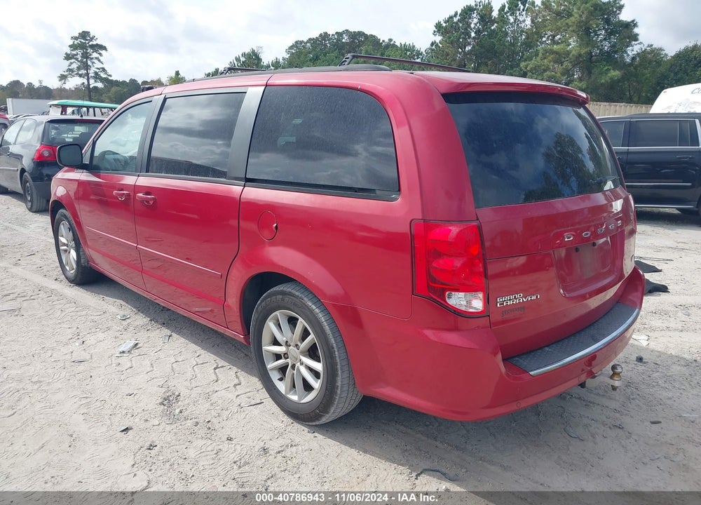 2013 DODGE GRAND CARAVAN SXT VIN: 2C4RDGCG5DR718944