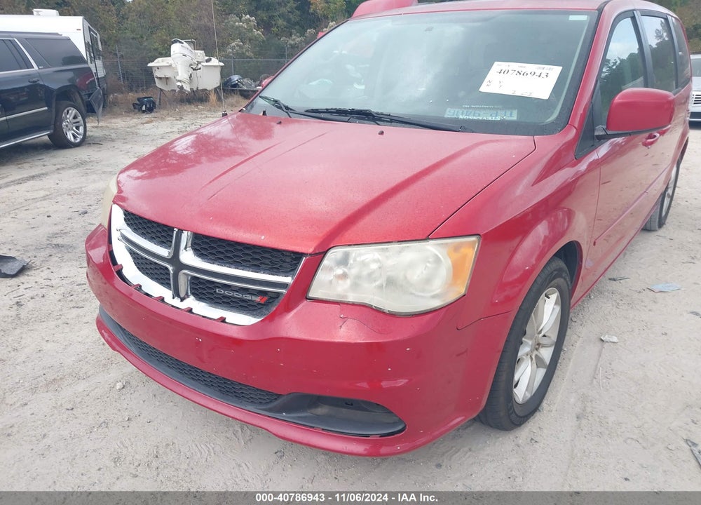 2013 DODGE GRAND CARAVAN SXT VIN: 2C4RDGCG5DR718944