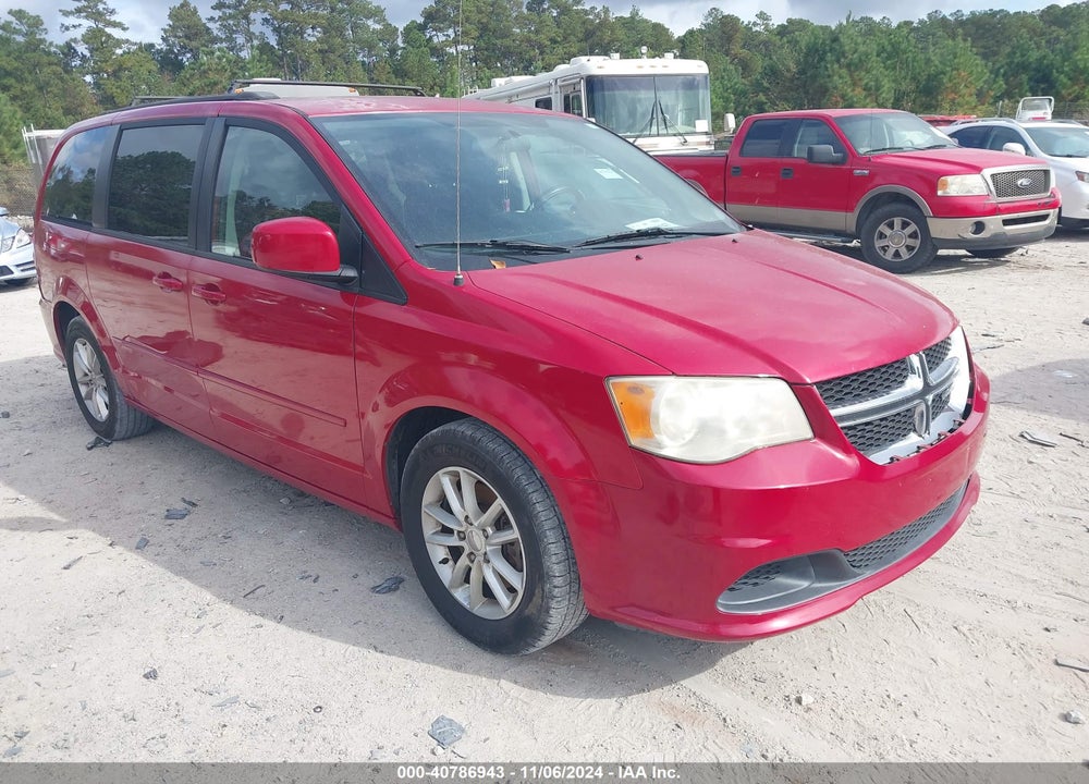 2013 DODGE GRAND CARAVAN SXT VIN: 2C4RDGCG5DR718944