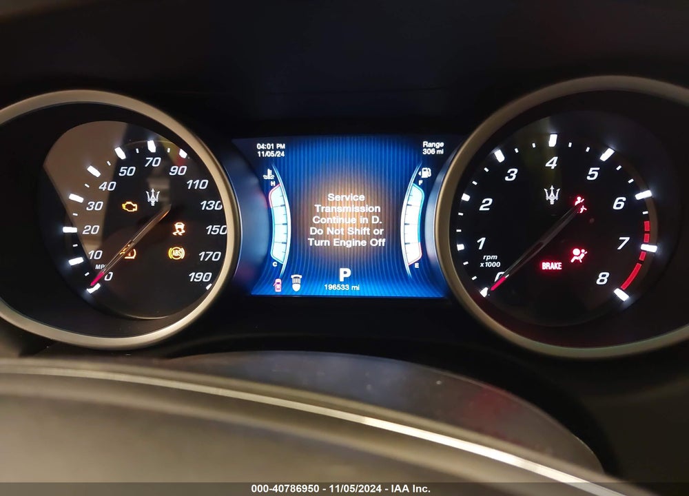 2015 MASERATI GHIBLI S Q4 VIN: ZAM57RTA5F1134818