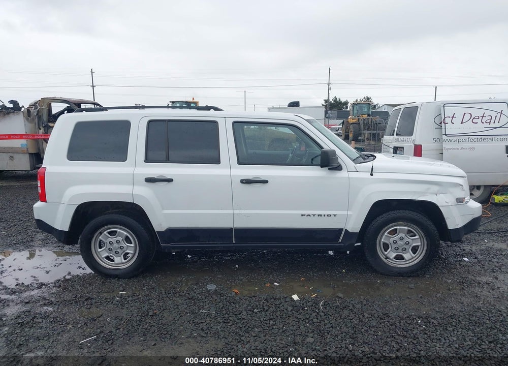2016 JEEP PATRIOT SPORT VIN: 1C4NJPBA1GD793068