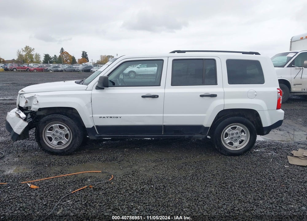 2016 JEEP PATRIOT SPORT VIN: 1C4NJPBA1GD793068