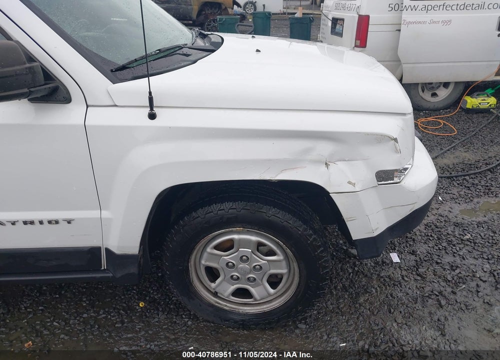 2016 JEEP PATRIOT SPORT VIN: 1C4NJPBA1GD793068