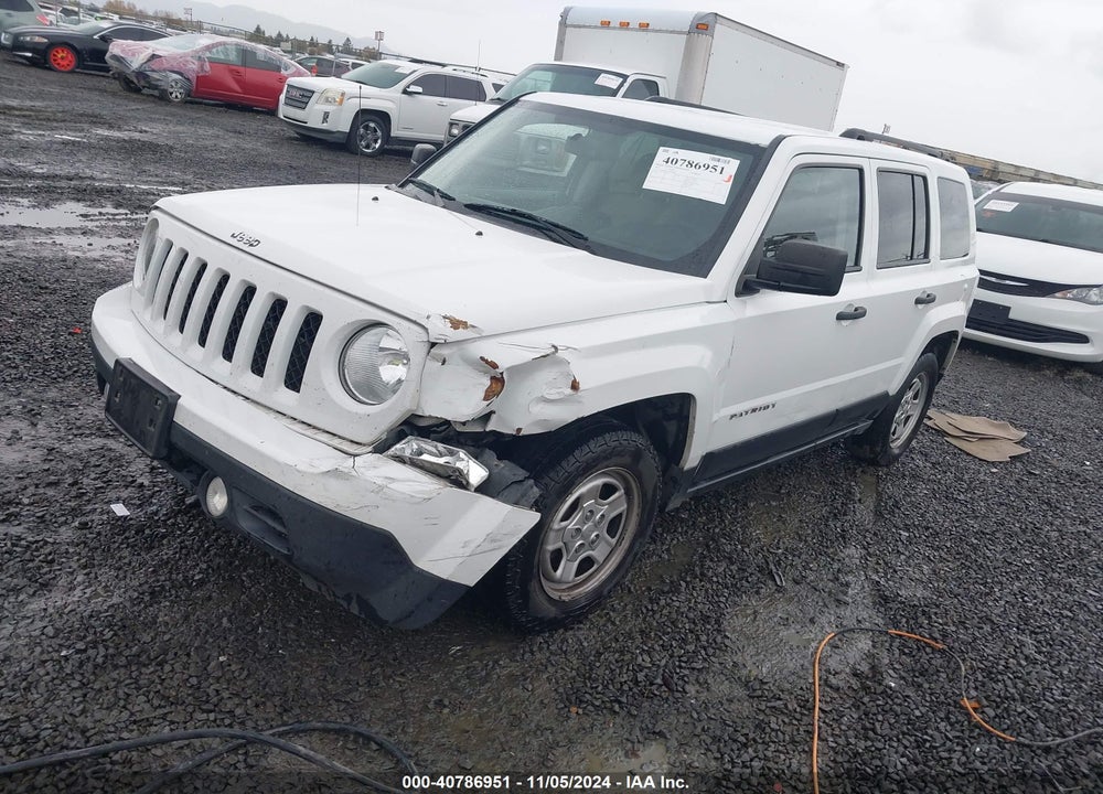 2016 JEEP PATRIOT SPORT VIN: 1C4NJPBA1GD793068