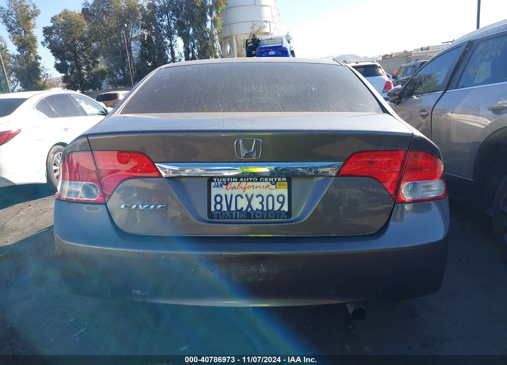 2011 HONDA CIVIC LX VIN: 19XFA1F50BE042212
