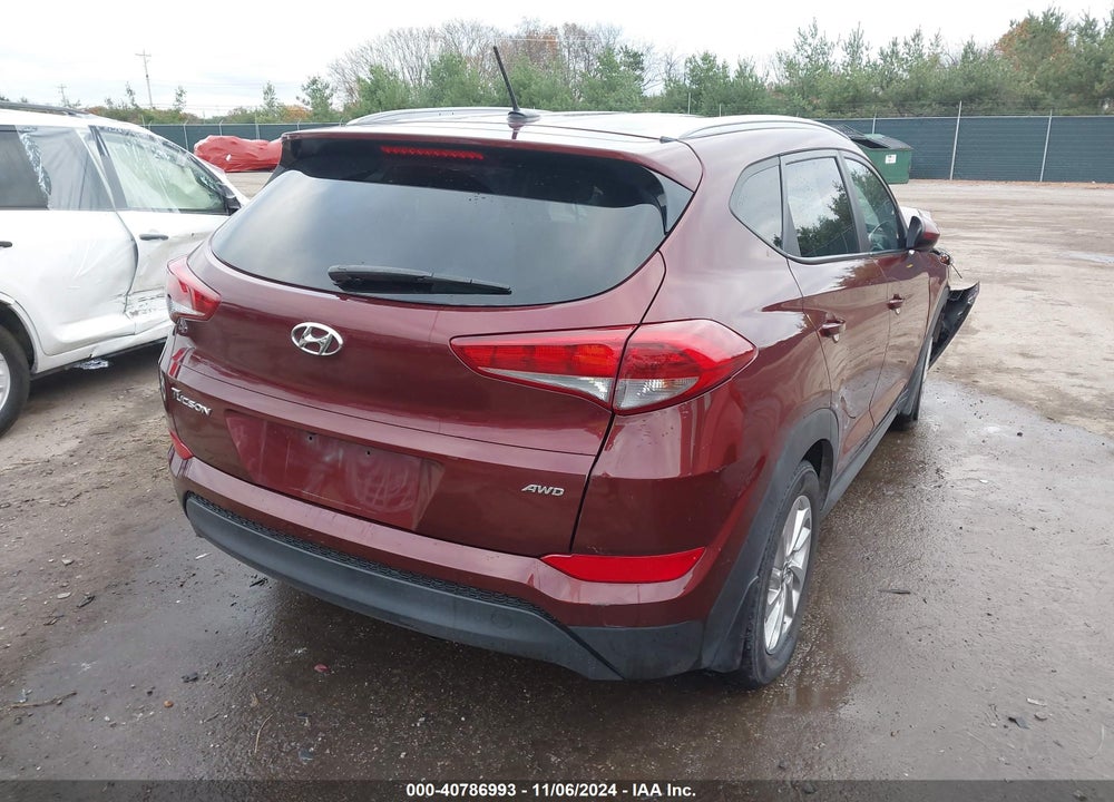 2016 HYUNDAI TUCSON VIN: KM8J3CA47GU059625