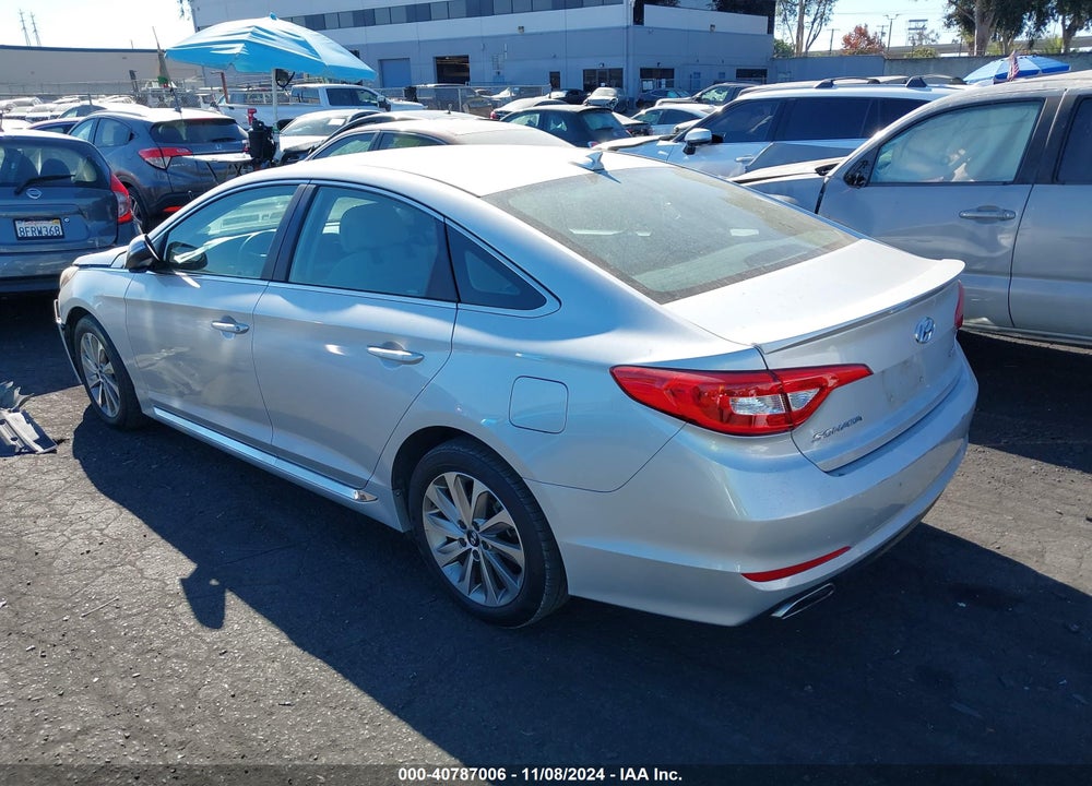 2016 HYUNDAI SONATA SPORT VIN: 5NPE34AF1GH398615