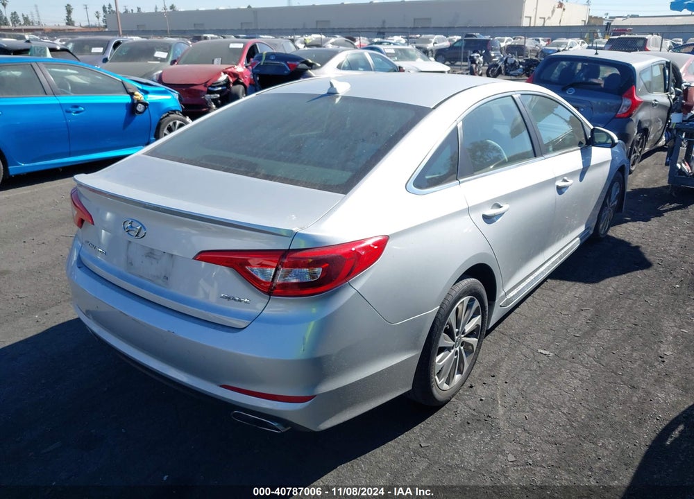 2016 HYUNDAI SONATA SPORT VIN: 5NPE34AF1GH398615