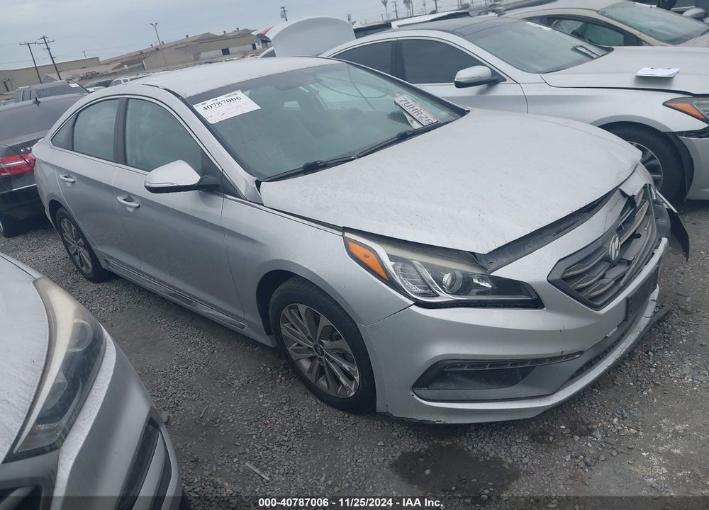 2016 HYUNDAI SONATA SPORT VIN: 5NPE34AF1GH398615