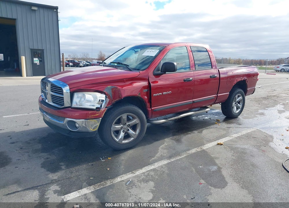 2007 DODGE RAM 1500 SLT/TRX4 OFF ROAD/SPORT VIN: 1D7HU18287J539222