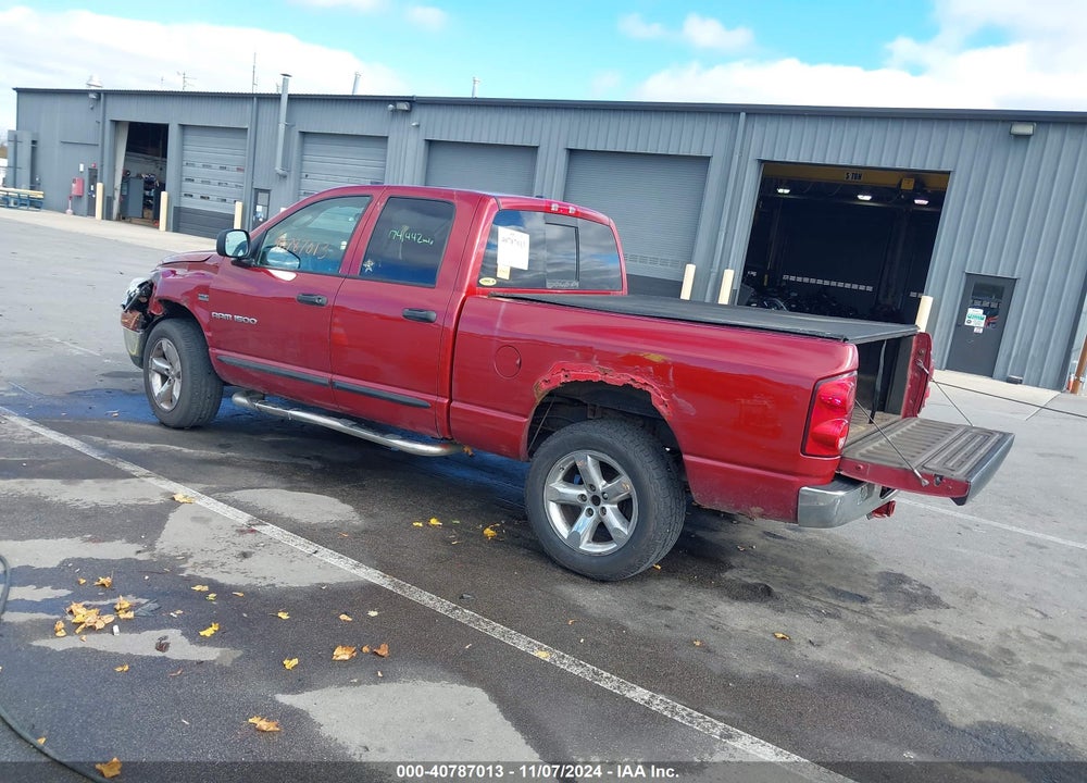 2007 DODGE RAM 1500 SLT/TRX4 OFF ROAD/SPORT VIN: 1D7HU18287J539222