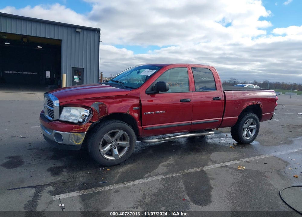 2007 DODGE RAM 1500 SLT/TRX4 OFF ROAD/SPORT VIN: 1D7HU18287J539222