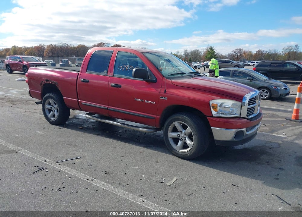 2007 DODGE RAM 1500 SLT/TRX4 OFF ROAD/SPORT VIN: 1D7HU18287J539222