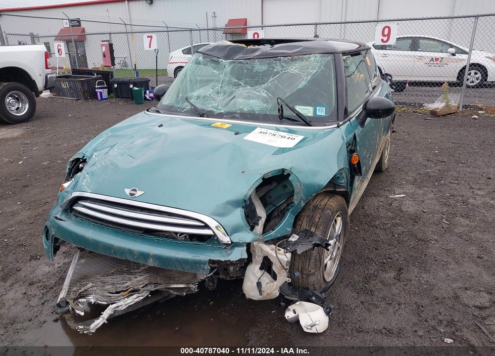 2012 MINI COOPER VIN: WMWSU3C55CT258164