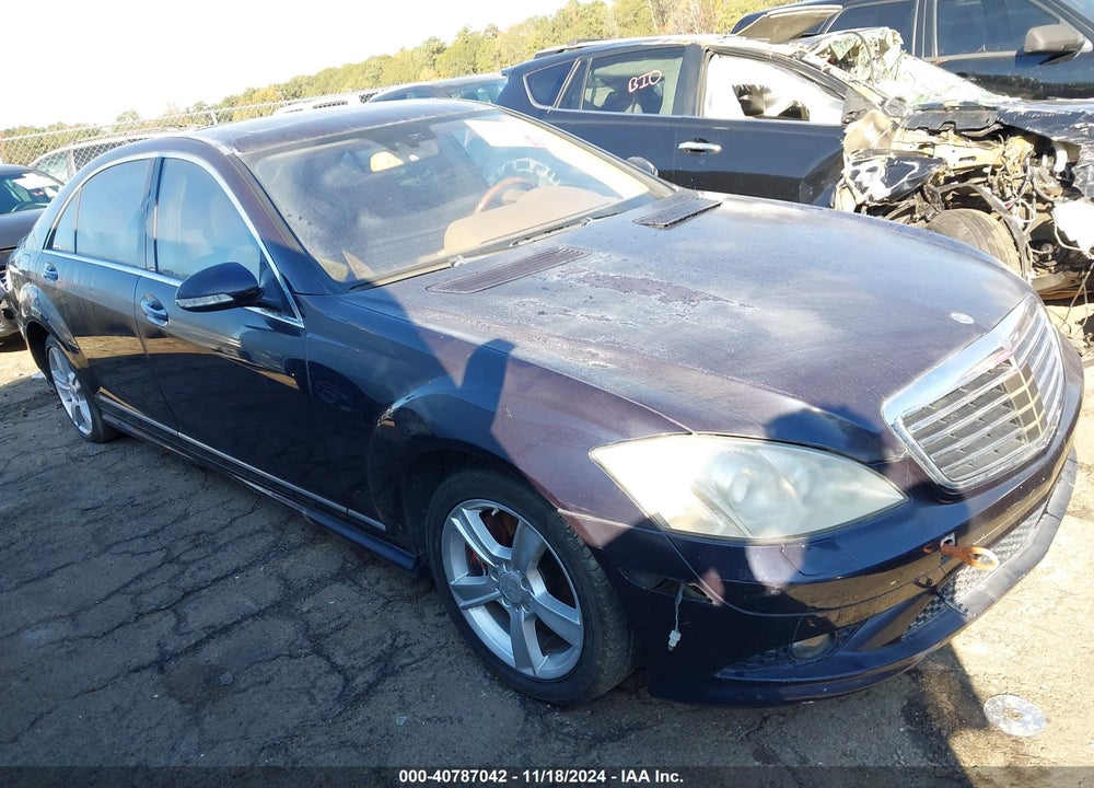 2008 MERCEDES-BENZ S 550 VIN: WDDNG71X38A205331