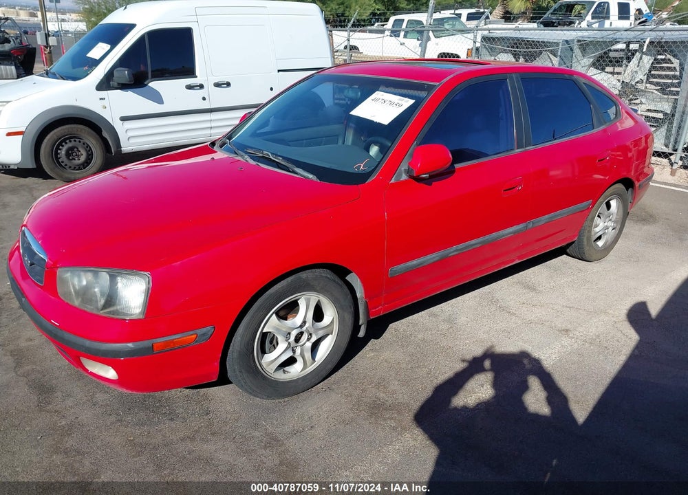 2003 HYUNDAI ELANTRA GT VIN: KMHDN55D13U089923