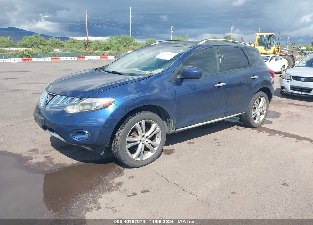 2010 NISSAN MURANO LE VIN: JN8AZ1MW3AW115905
