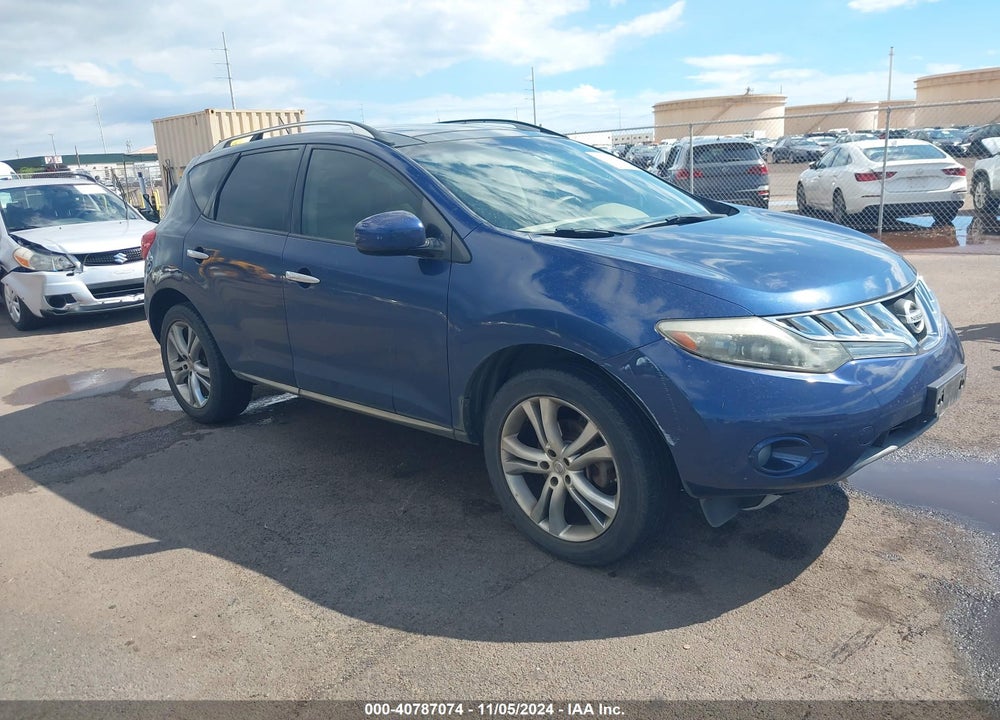 2010 NISSAN MURANO LE VIN: JN8AZ1MW3AW115905