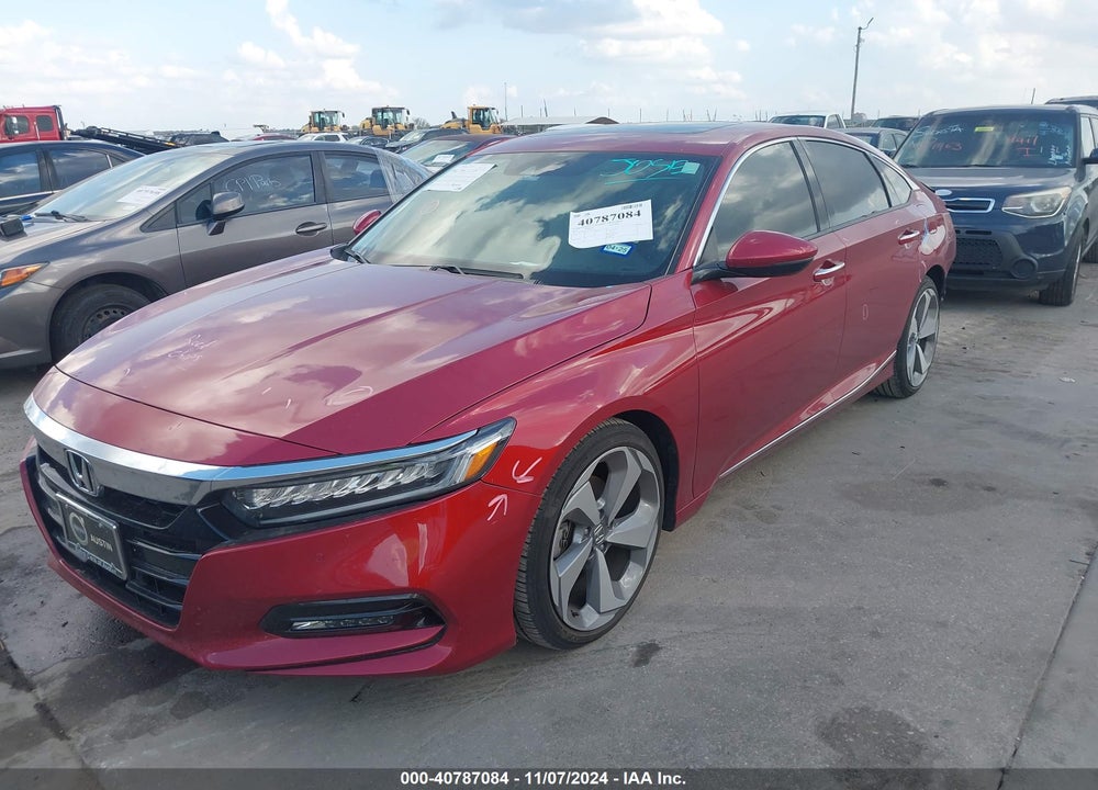 2018 HONDA ACCORD TOURING 2.0T VIN: 1HGCV2F97JA053565