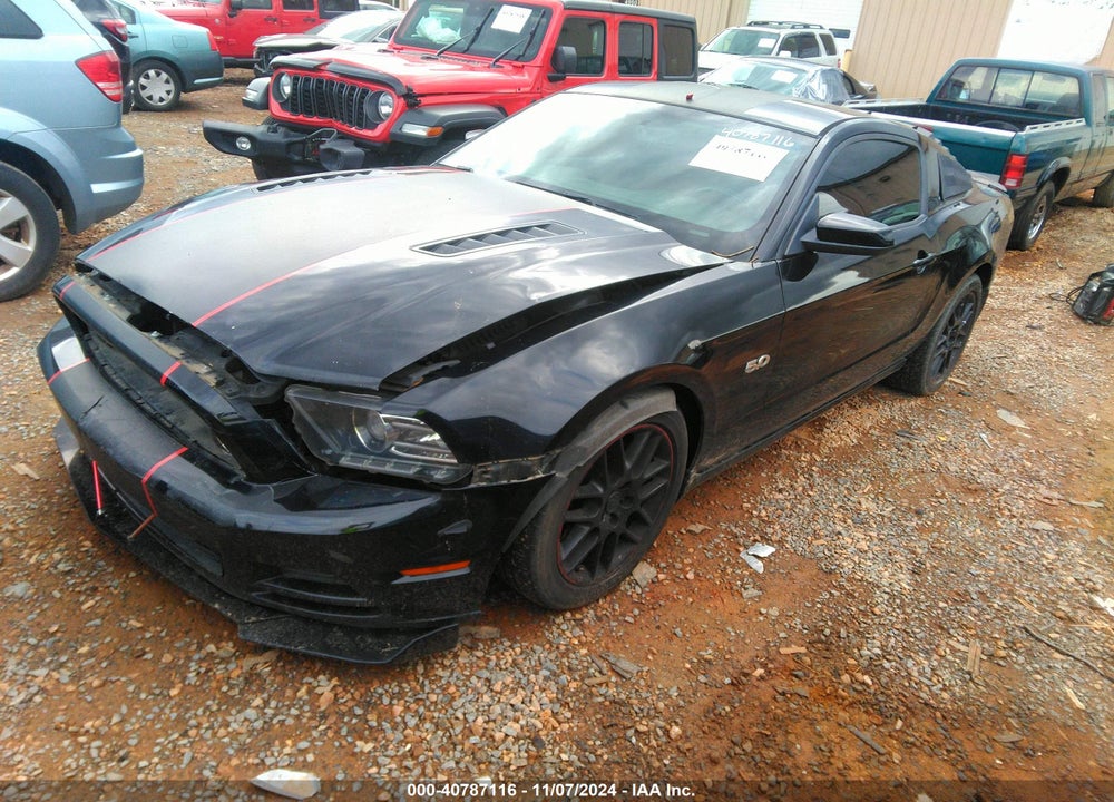 2014 FORD MUSTANG GT PREMIUM VIN: 1ZVBP8CF3E5289966
