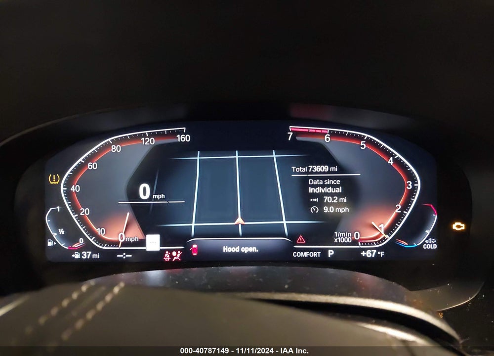 2021 BMW 530I XDRIVE VIN: WBA13BJ08MWX02539