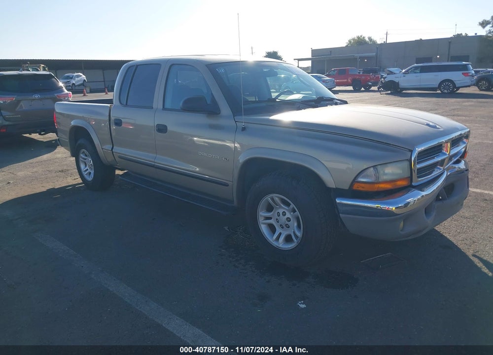 2002 DODGE DAKOTA SLT VIN: 1B7HL48X52S709047