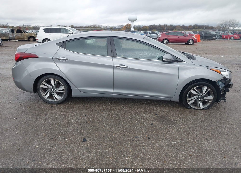2014 HYUNDAI ELANTRA LIMITED VIN: KMHDH4AE0EU076969