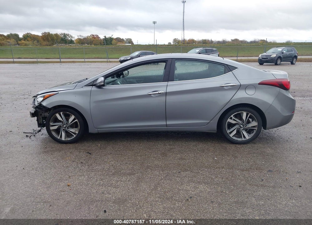 2014 HYUNDAI ELANTRA LIMITED VIN: KMHDH4AE0EU076969