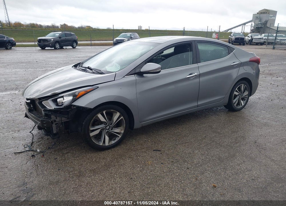 2014 HYUNDAI ELANTRA LIMITED VIN: KMHDH4AE0EU076969