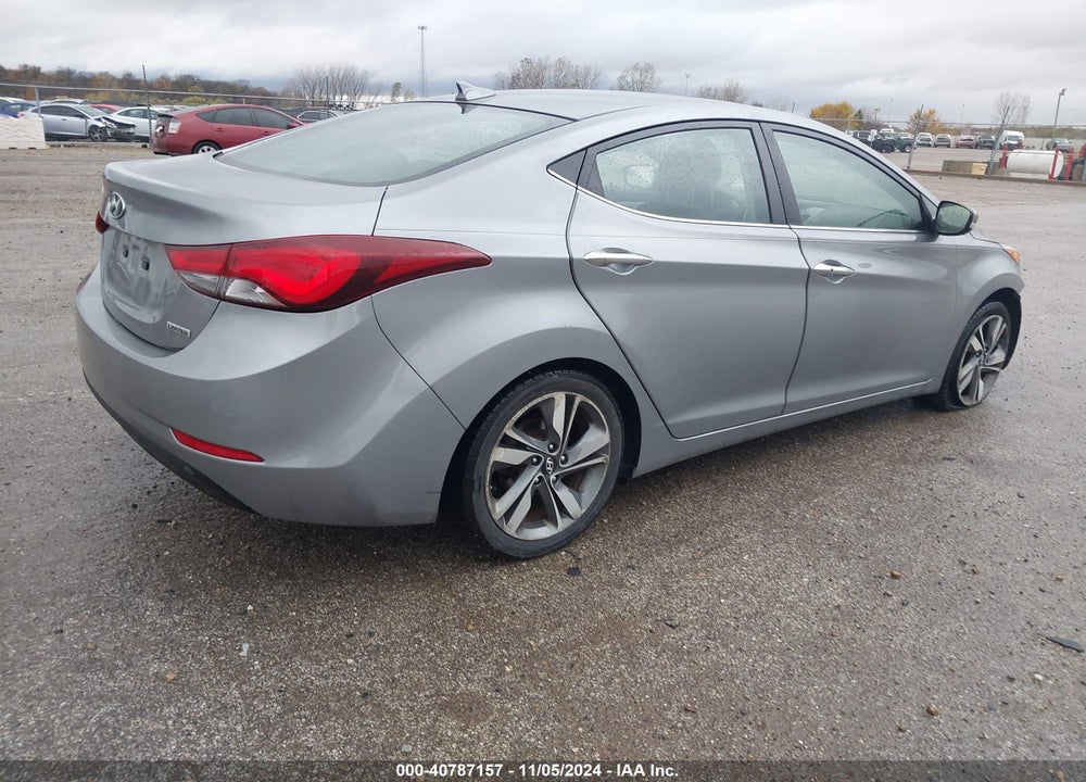 2014 HYUNDAI ELANTRA LIMITED VIN: KMHDH4AE0EU076969