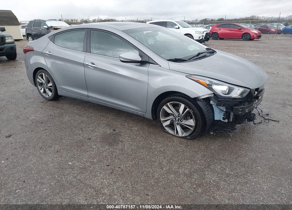 2014 HYUNDAI ELANTRA LIMITED VIN: KMHDH4AE0EU076969