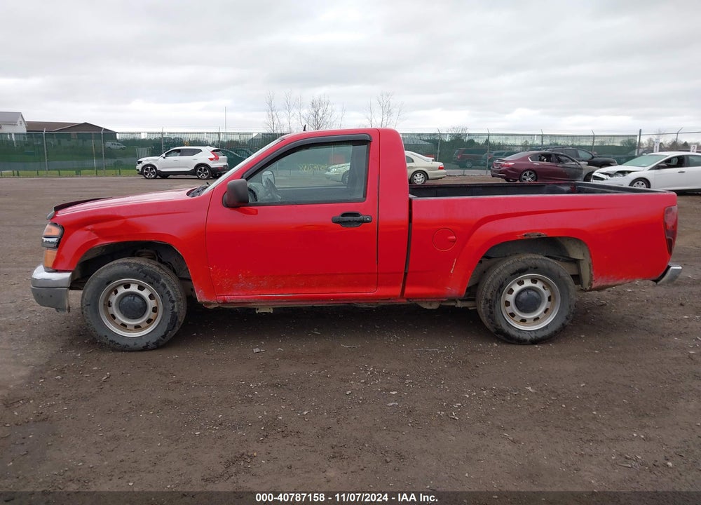 2012 GMC CANYON WORK TRUCK VIN: 1GTC5LF95C8109582