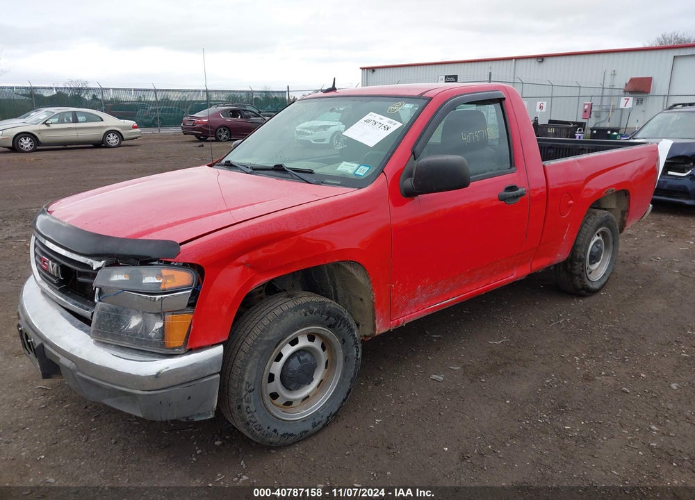 2012 GMC CANYON WORK TRUCK VIN: 1GTC5LF95C8109582