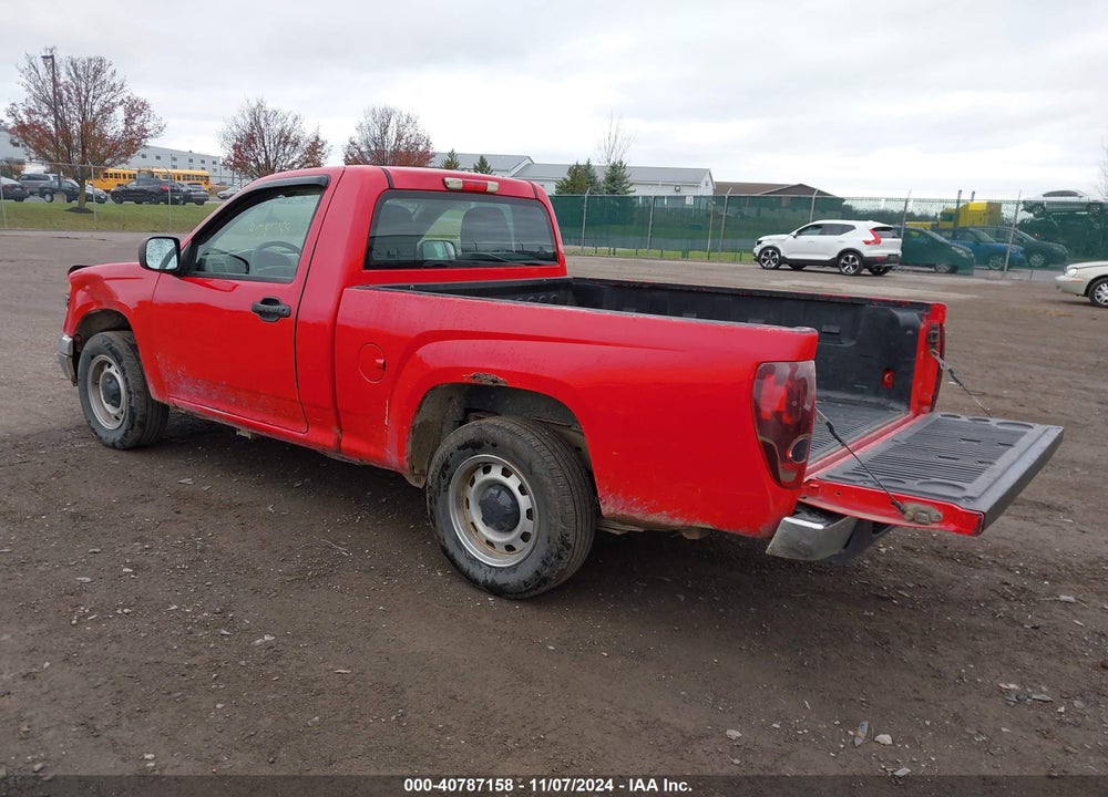 2012 GMC CANYON WORK TRUCK VIN: 1GTC5LF95C8109582