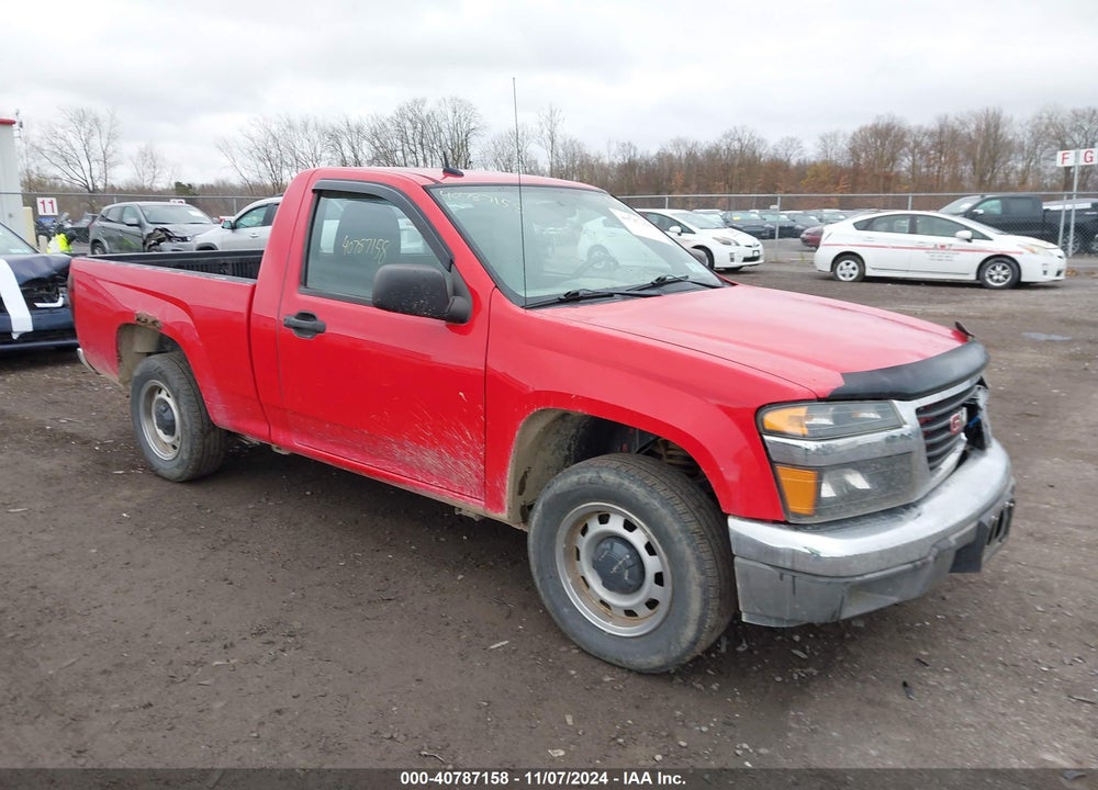 2012 GMC CANYON WORK TRUCK VIN: 1GTC5LF95C8109582