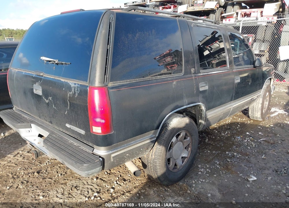 1999 CHEVROLET TAHOE LS VIN: 1GNEK13R2XJ302837
