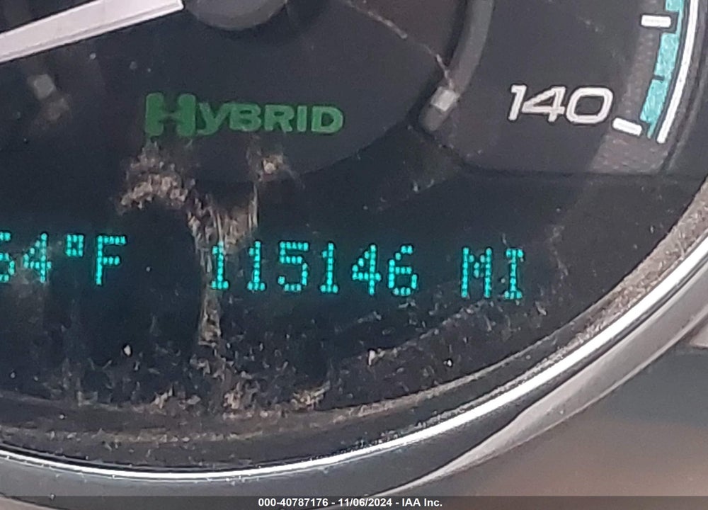 2009 CHEVROLET MALIBU HYBRID VIN: 1G1ZF57549F240448
