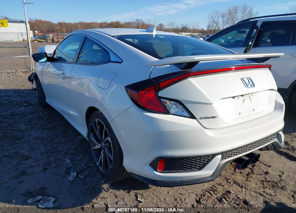 2019 HONDA CIVIC SI VIN: 2HGFC3A59KH752003