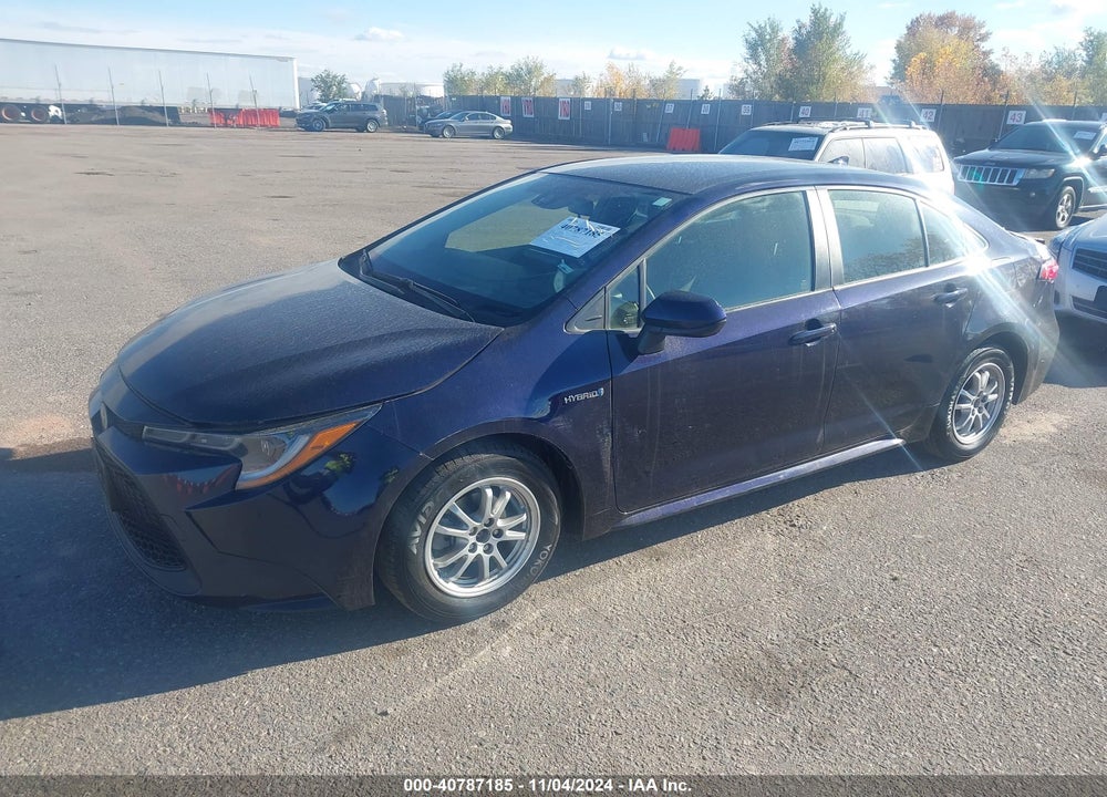 2021 TOYOTA COROLLA HYBRID LE VIN: JTDEAMDE0MJ017560