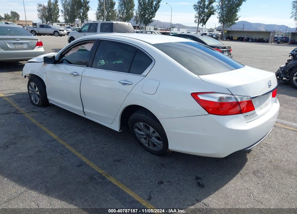 2014 HONDA ACCORD LX VIN: 1HGCR2F37EA029045