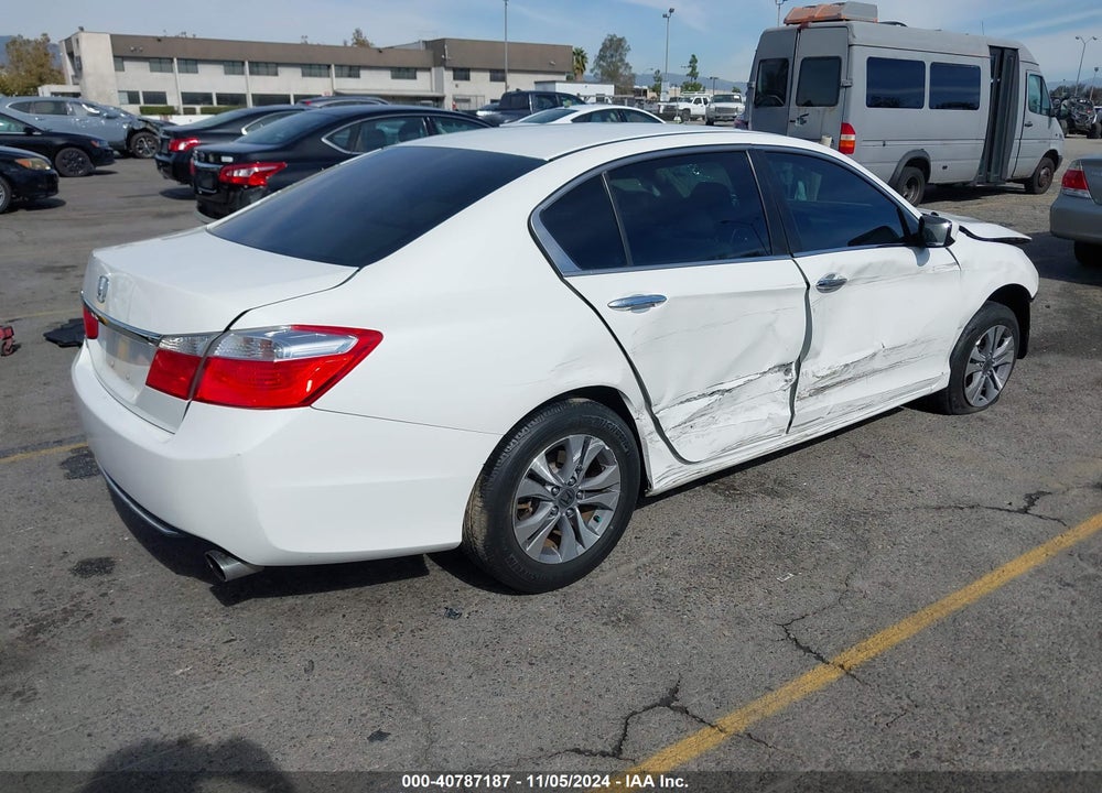 2014 HONDA ACCORD LX VIN: 1HGCR2F37EA029045
