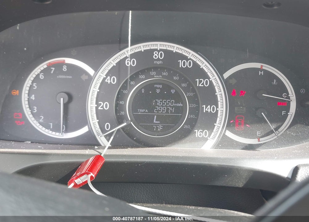 2014 HONDA ACCORD LX VIN: 1HGCR2F37EA029045
