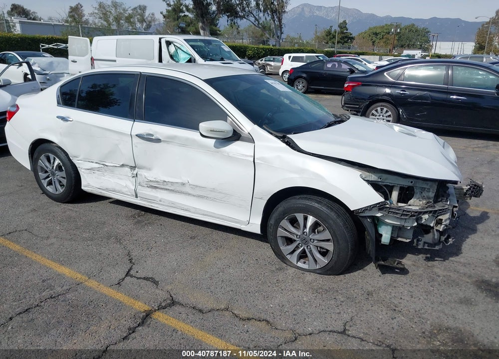 2014 HONDA ACCORD LX VIN: 1HGCR2F37EA029045